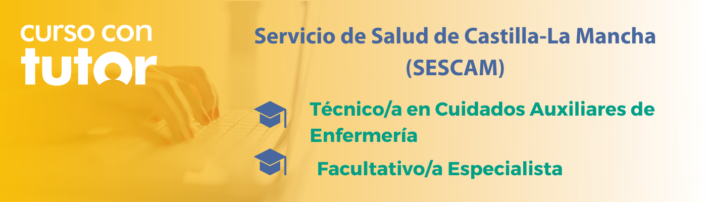 Prepárate con nuestro curso online tutorizado de Auxiliar de Enfermería del SESCAM